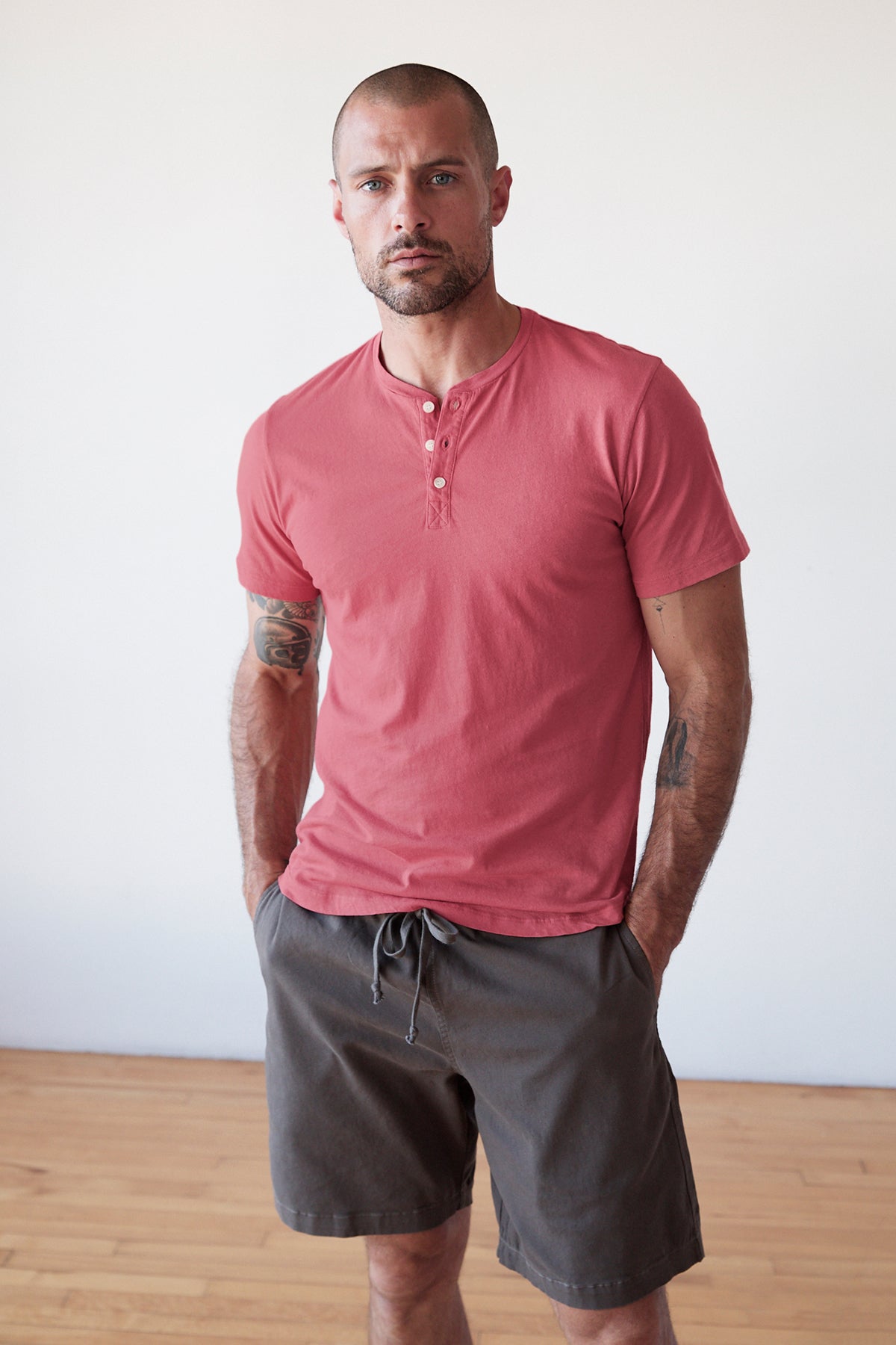BYRON COTTON CANVAS SHORT - Velvet Staging 2.0-26916077437124