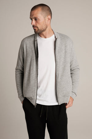 CABE COZY JERSEY BOMBER JACKET - Velvet Staging 2.0
