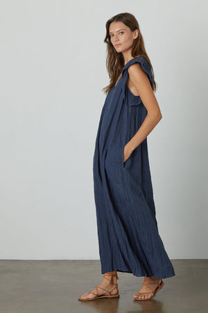CACEY LINEN SWING DRESS - Velvet Staging 2.0