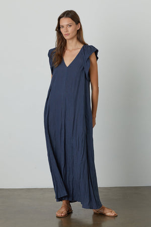 CACEY LINEN SWING DRESS - Velvet Staging 2.0