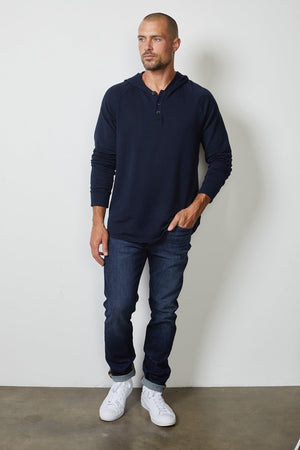 CAMERON HENLEY HOODIE - Velvet Staging 2.0