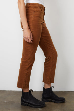 CANDACE CORDUROY HIGH RISE CROP JEAN - Velvet Staging 2.0