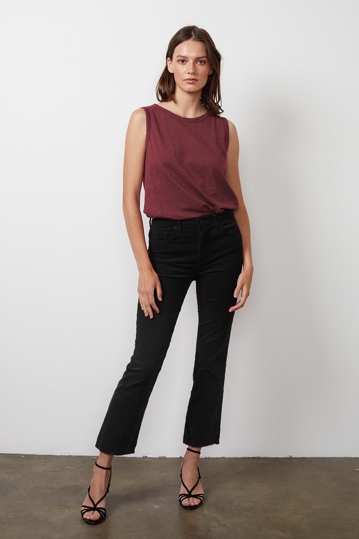 CANDACE CORDUROY HIGH RISE CROP JEAN - Velvet Staging 2.0-26916085301444