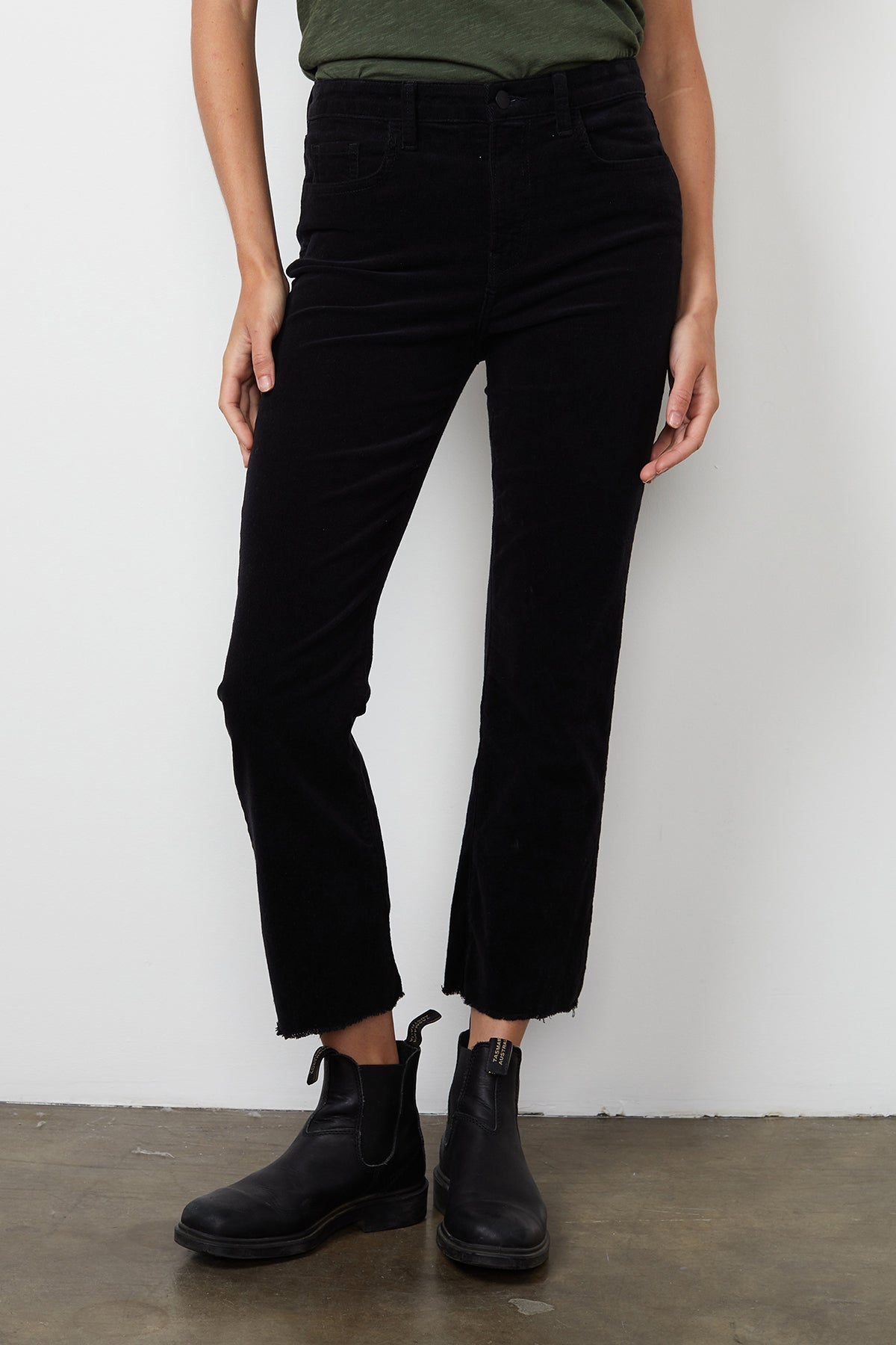 CANDACE CORDUROY HIGH RISE CROP JEAN - Velvet Staging 2.0-26916085334212