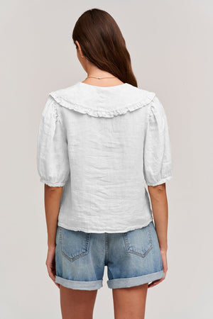 CARAH LINEN BLOUSE - Velvet Staging 2.0