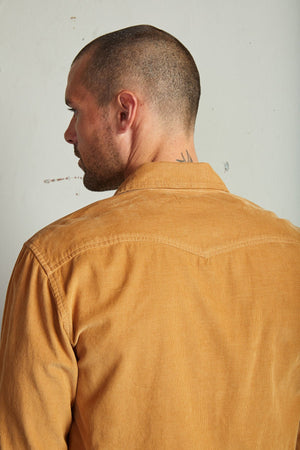 CAREY CORDUROY BUTTON-UP SHIRT - Velvet Staging 2.0