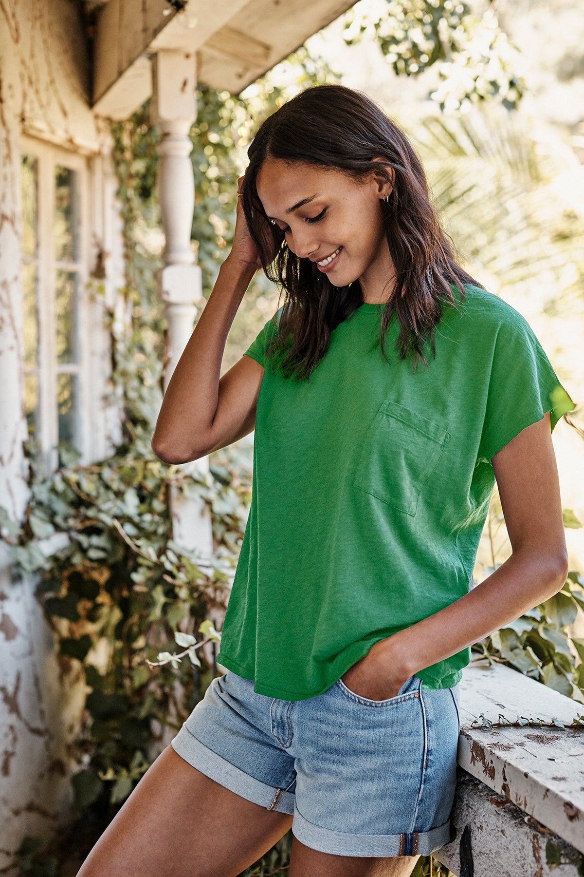 CARINE POCKET TEE - Velvet Staging 2.0-26916084416708
