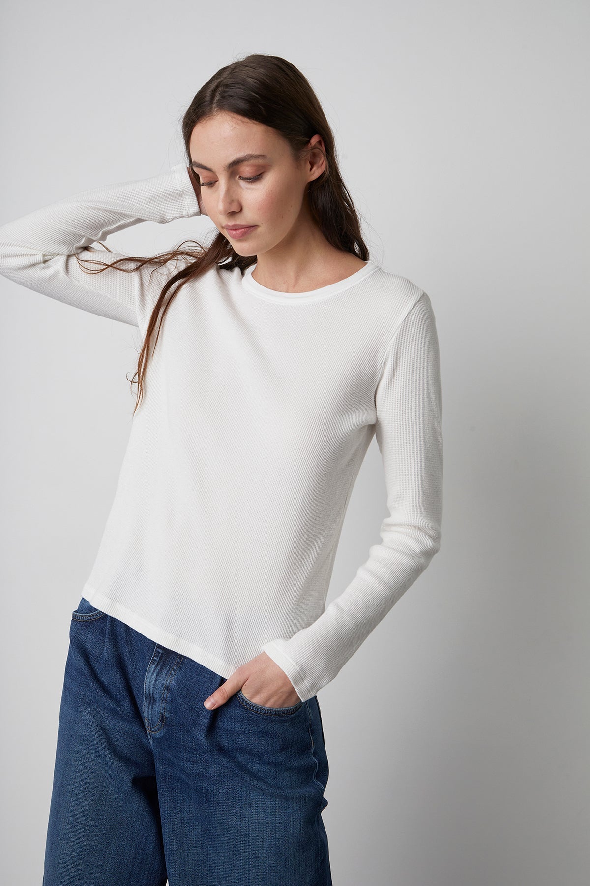 CAROLINA COTTON THERMAL TEE - Velvet Staging 2.0-26916086120644