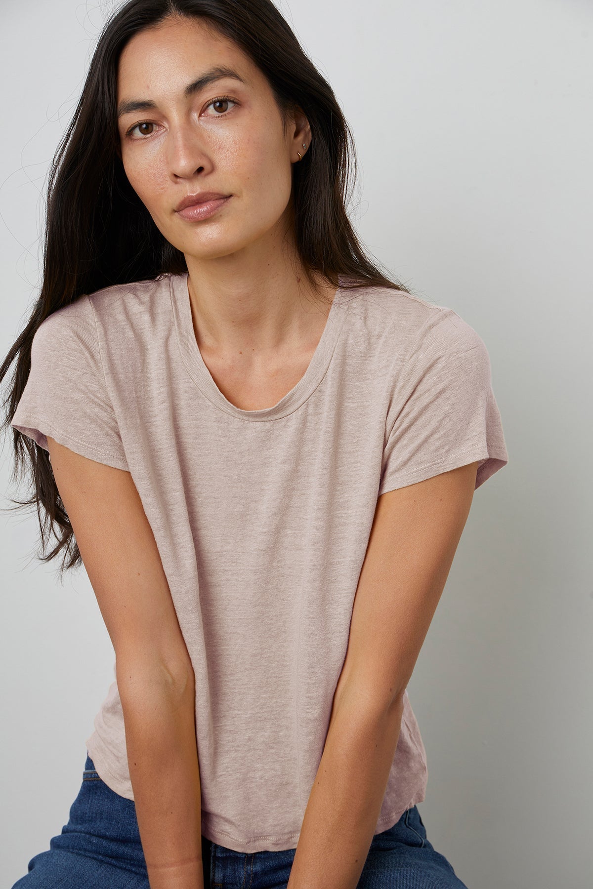 CASEY SHORT SLEEVE CREW NECK TEE - Velvet Staging 2.0-26916091068612