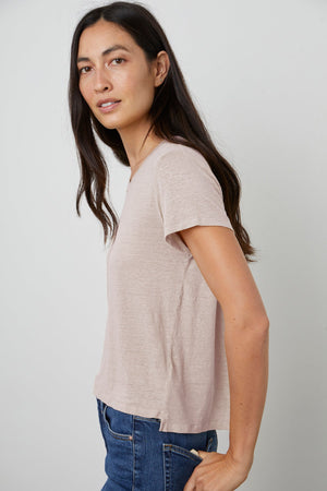 CASEY SHORT SLEEVE CREW NECK TEE - Velvet Staging 2.0