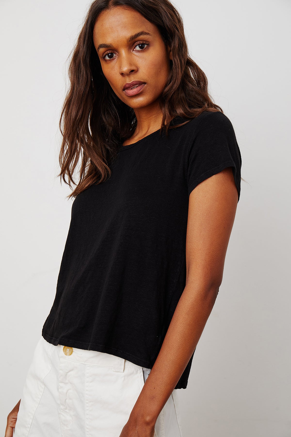 CASEY SHORT SLEEVE CREW NECK TEE - Velvet Staging 2.0