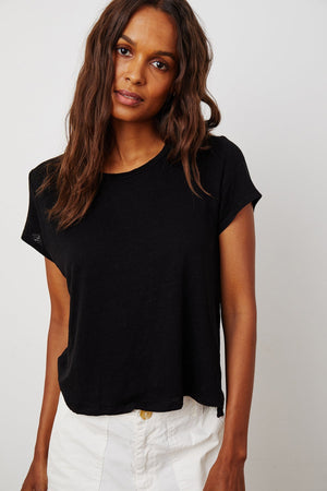 CASEY SHORT SLEEVE CREW NECK TEE - Velvet Staging 2.0