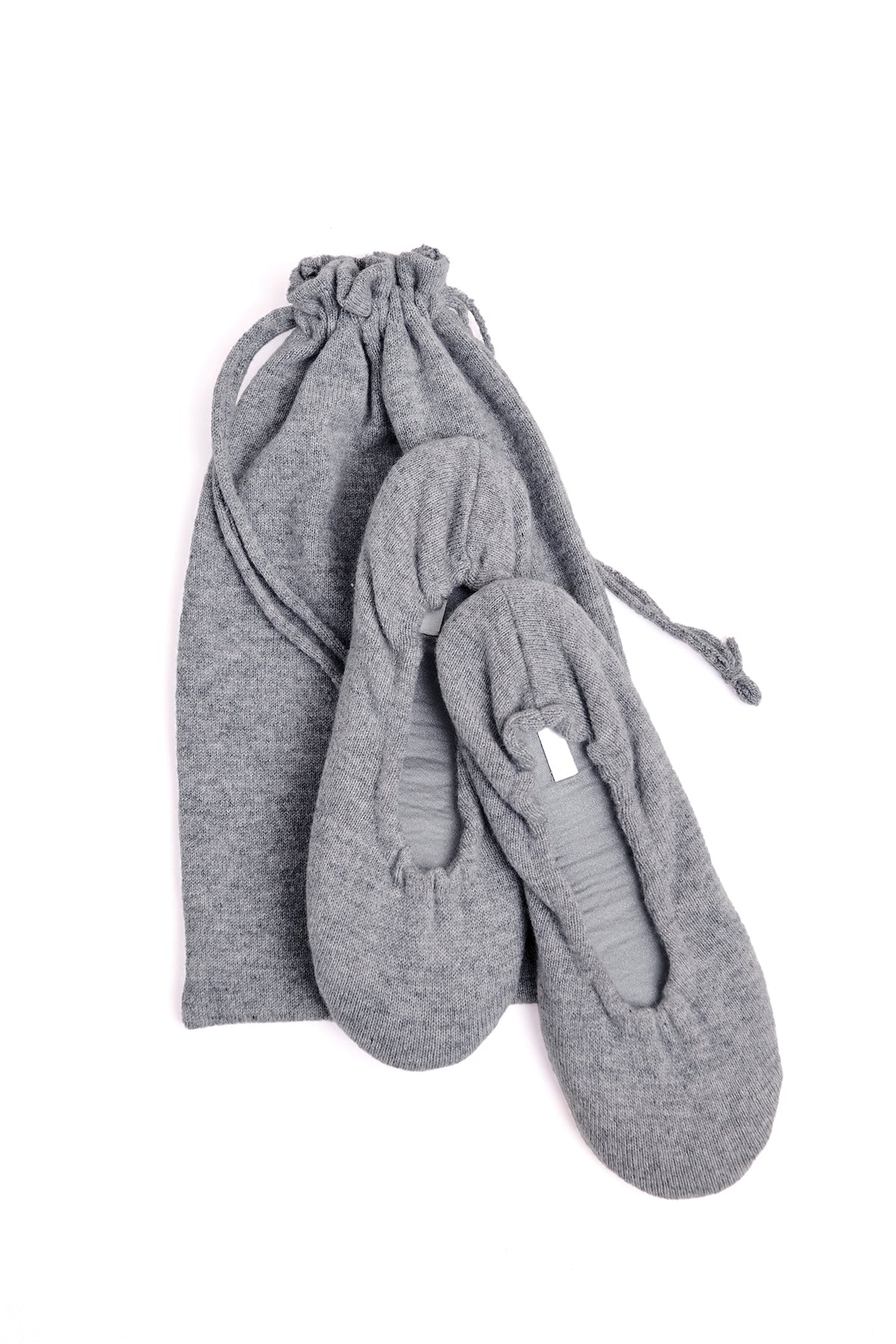 CASHMERE BALLET FLAT SLIPPERS BY SKIN - Velvet Staging 2.0-26916090314948