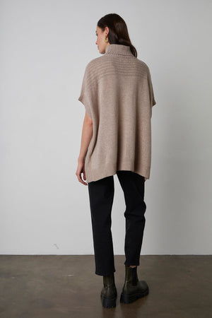 CASSIA CASHMERE PONCHO - Velvet Staging 2.0