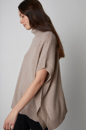 CASSIA CASHMERE PONCHO - Velvet Staging 2.0
