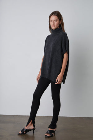 CASSIA CASHMERE PONCHO - Velvet Staging 2.0