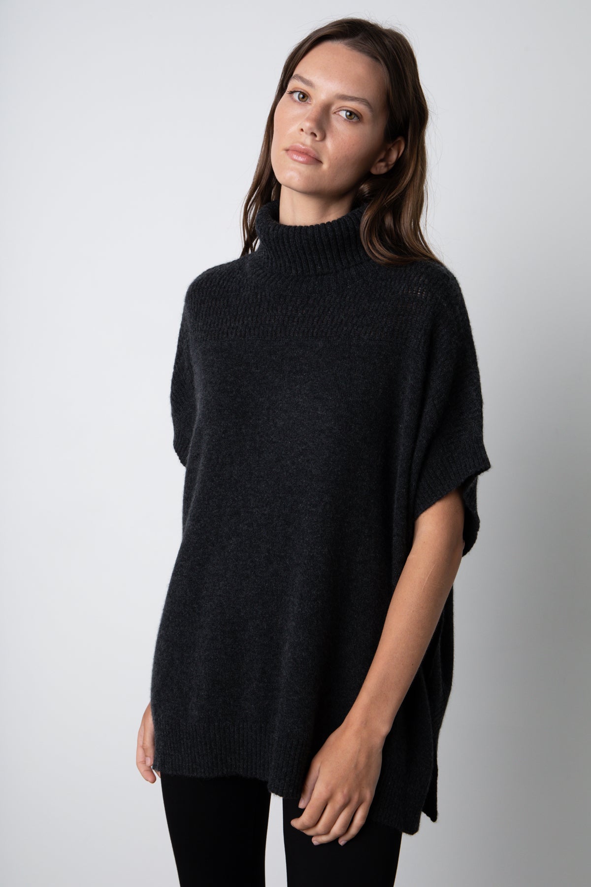 CASSIA CASHMERE PONCHO - Velvet Staging 2.0