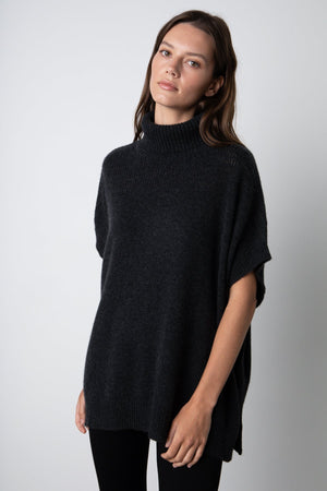 CASSIA CASHMERE PONCHO - Velvet Staging 2.0