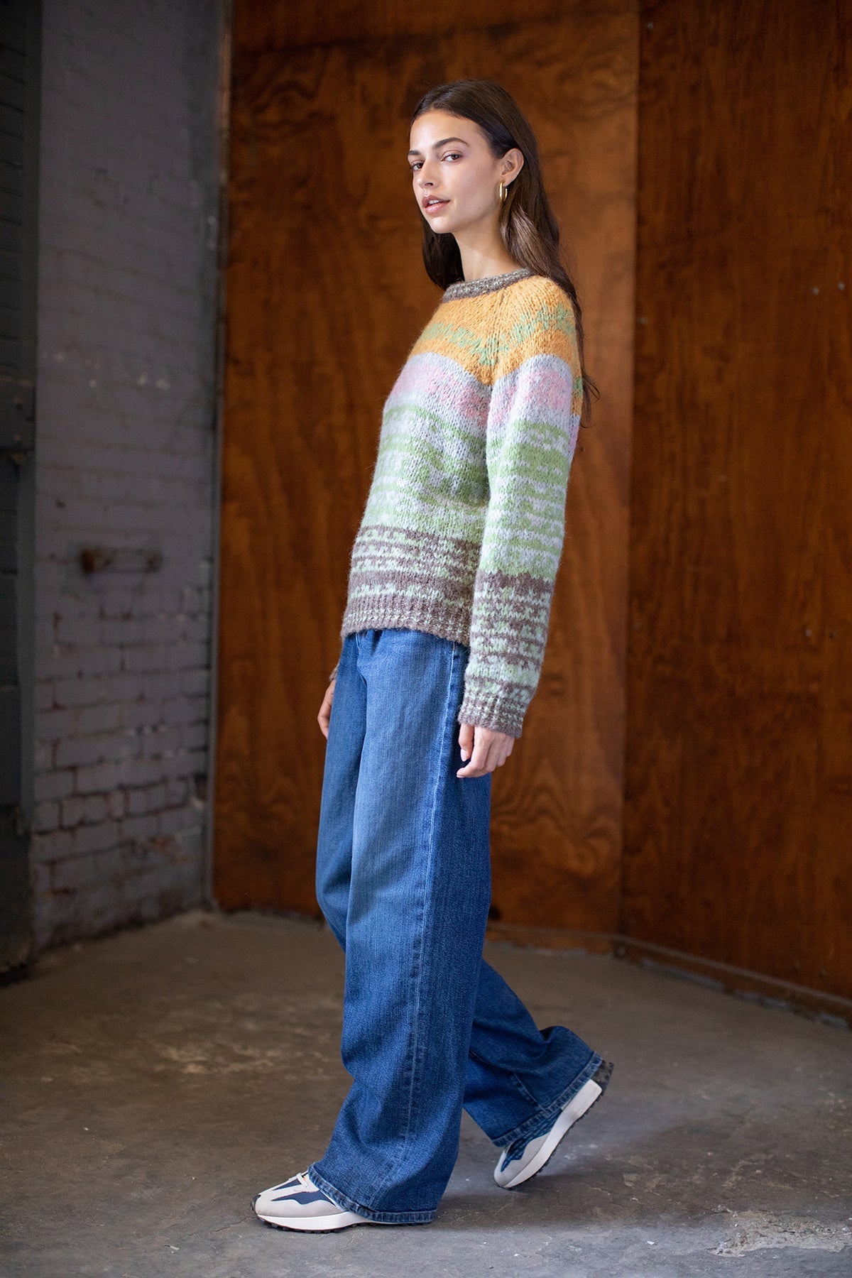 CASSIDY STRIPED SWEATER - Velvet Staging 2.0