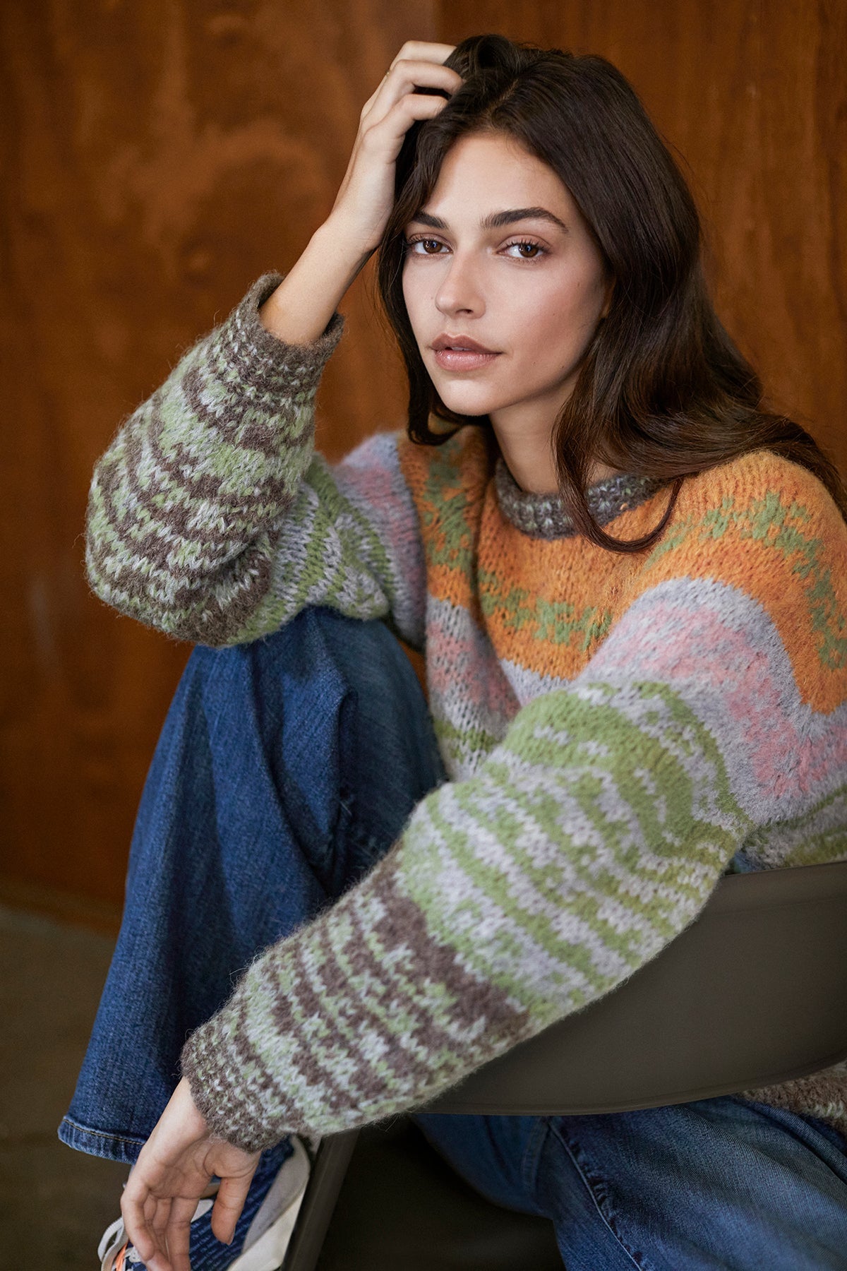 CASSIDY STRIPED SWEATER - Velvet Staging 2.0-26916090773700