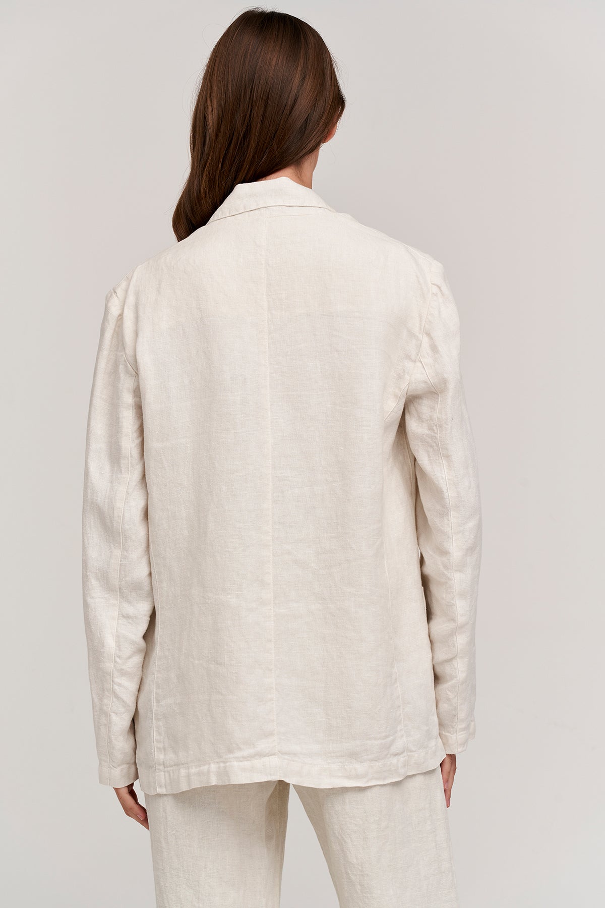CASSIE HEAVY LINEN BLAZER - Velvet Staging 2.0