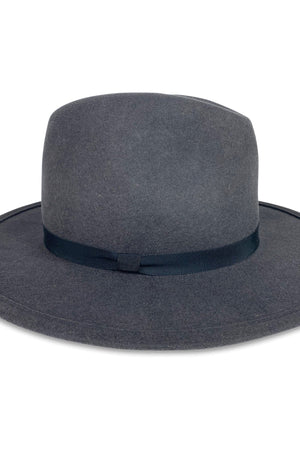 CHELSEA RIBBON TRIM FEDORA - Velvet Staging 2.0