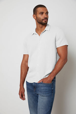CHRISTIAN BUTTON-UP SHIRT - Velvet Staging 2.0