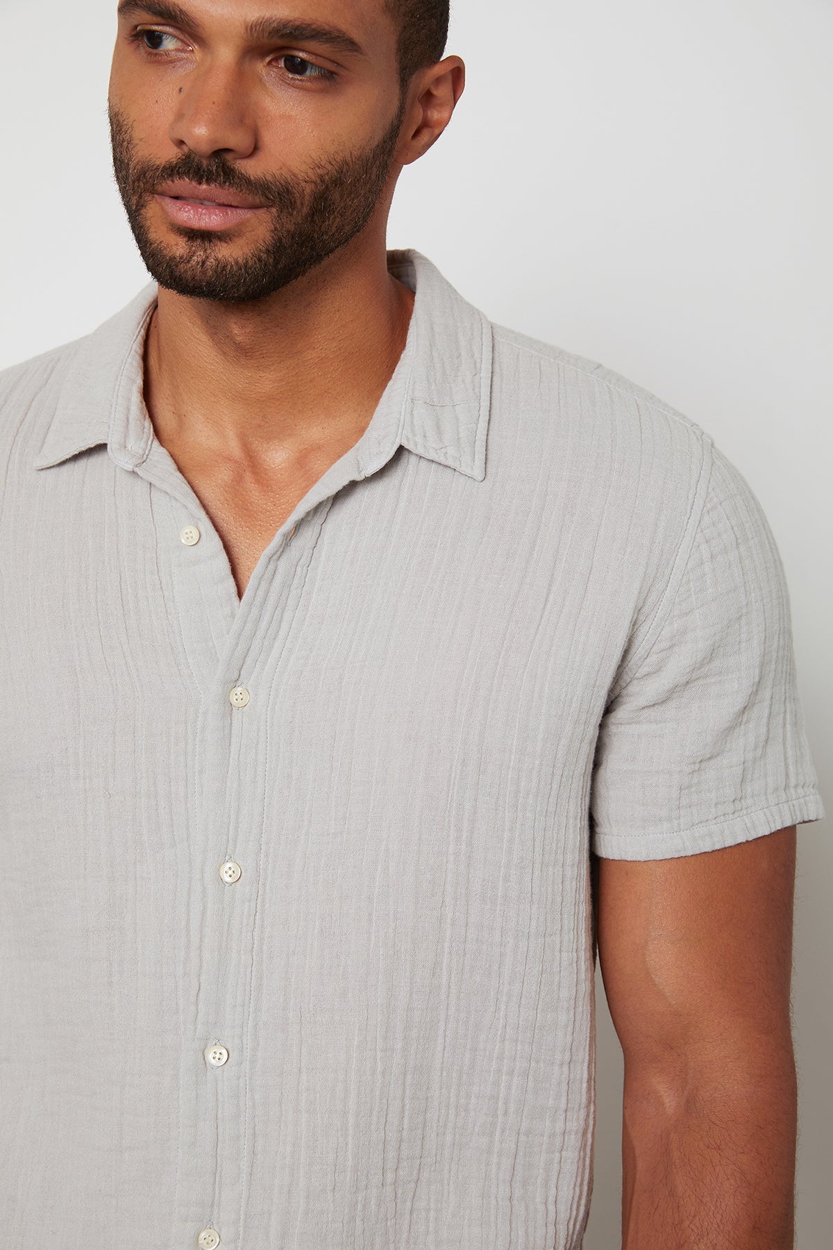 CHRISTIAN BUTTON-UP SHIRT - Velvet Staging 2.0-26916098539716
