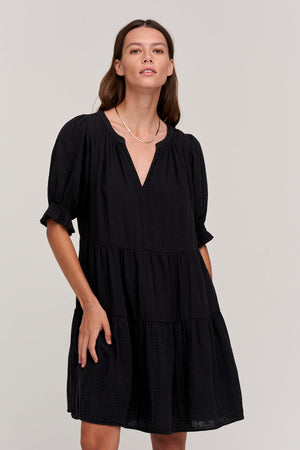 CLARISSA COTTON GAUZE TIERED DRESS - Velvet Staging 2.0