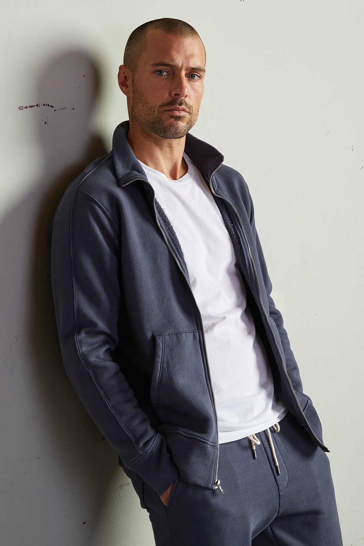 CLAYTON ZIP UP JACKET - Velvet Staging 2.0-26916097753284