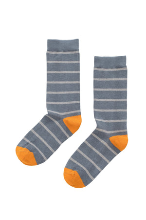 CLUB STRIPE CREW SOCK BY LITTLE RIVER SOCK MILL - Velvet Staging 2.0