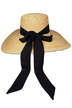 COCO WOVEN STRAW SUNHAT - Velvet Staging 2.0