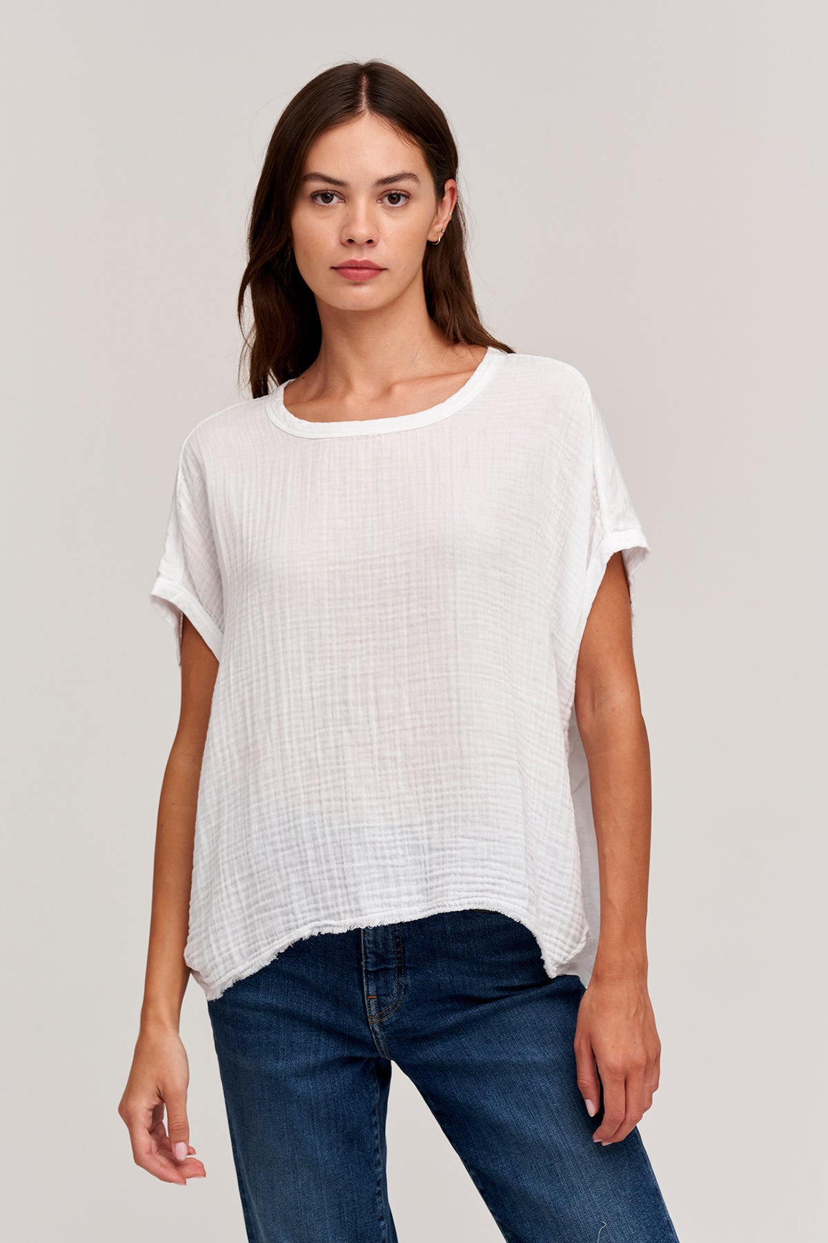 CORA BOXY TEE - Velvet Staging 2.0