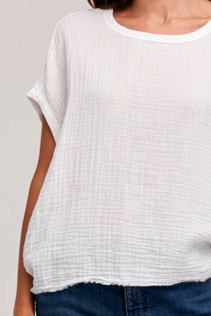 CORA BOXY TEE - Velvet Staging 2.0