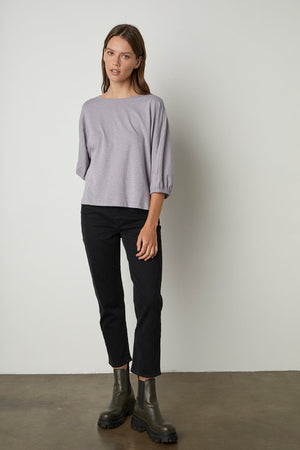 CORRY PUFF SLEEVE TEE - Velvet Staging 2.0