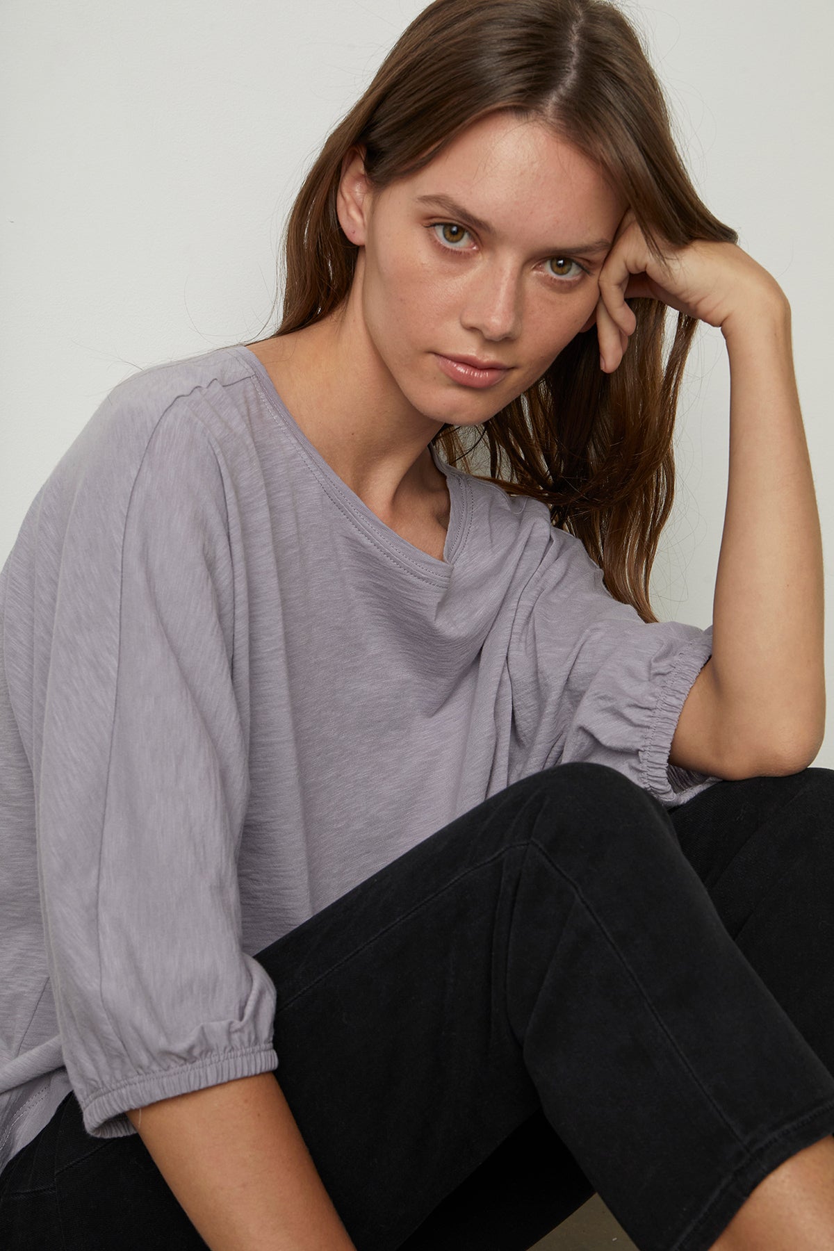 CORRY PUFF SLEEVE TEE - Velvet Staging 2.0-26916101849284