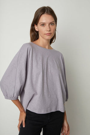CORRY PUFF SLEEVE TEE - Velvet Staging 2.0