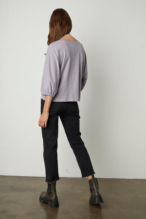 CORRY PUFF SLEEVE TEE - Velvet Staging 2.0