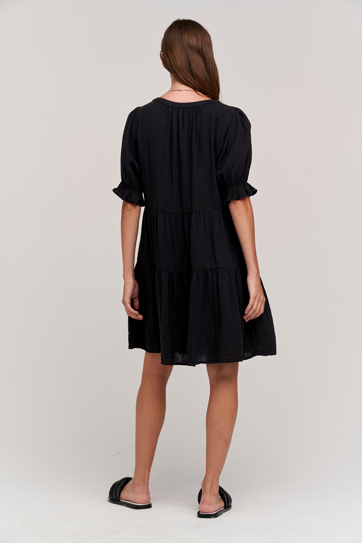 Clarissa Dress Black Back