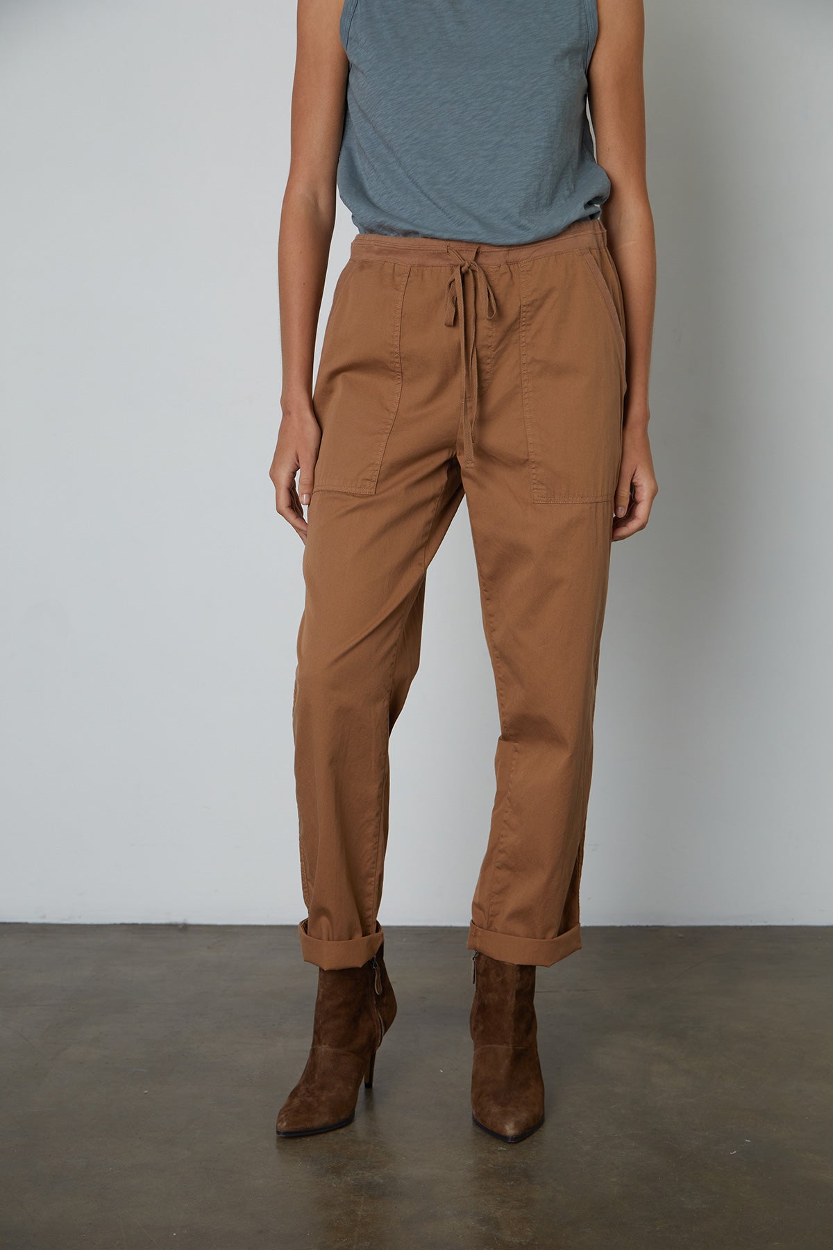 MISTY COTTON TWILL PANT