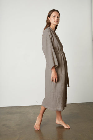 COTTON GAUZE ROBE - Velvet Staging 2.0