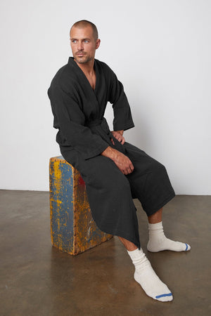 COTTON GAUZE ROBE - Velvet Staging 2.0