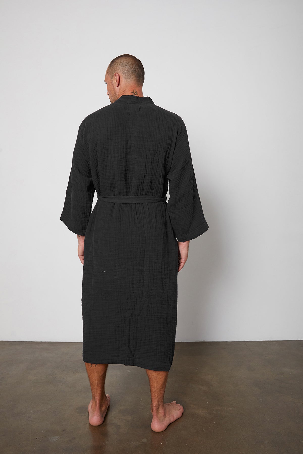 COTTON GAUZE ROBE - Velvet Staging 2.0-26916109385924