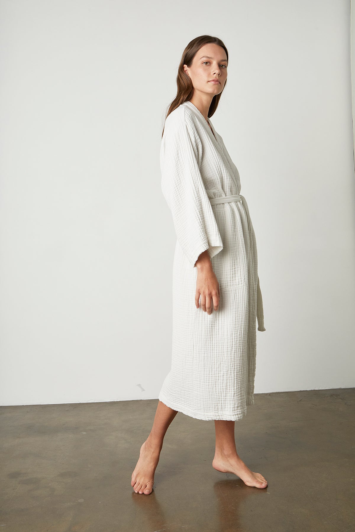 COTTON GAUZE ROBE - Velvet Staging 2.0