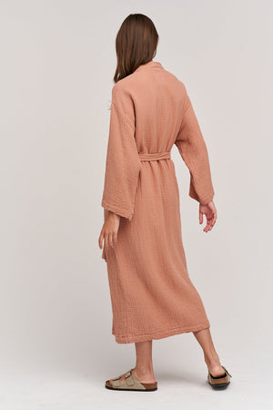 COTTON GAUZE ROBE - Velvet Staging 2.0