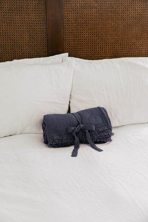 COTTON GAUZE THROW - Velvet Staging 2.0
