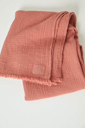 COTTON GAUZE THROW - Velvet Staging 2.0