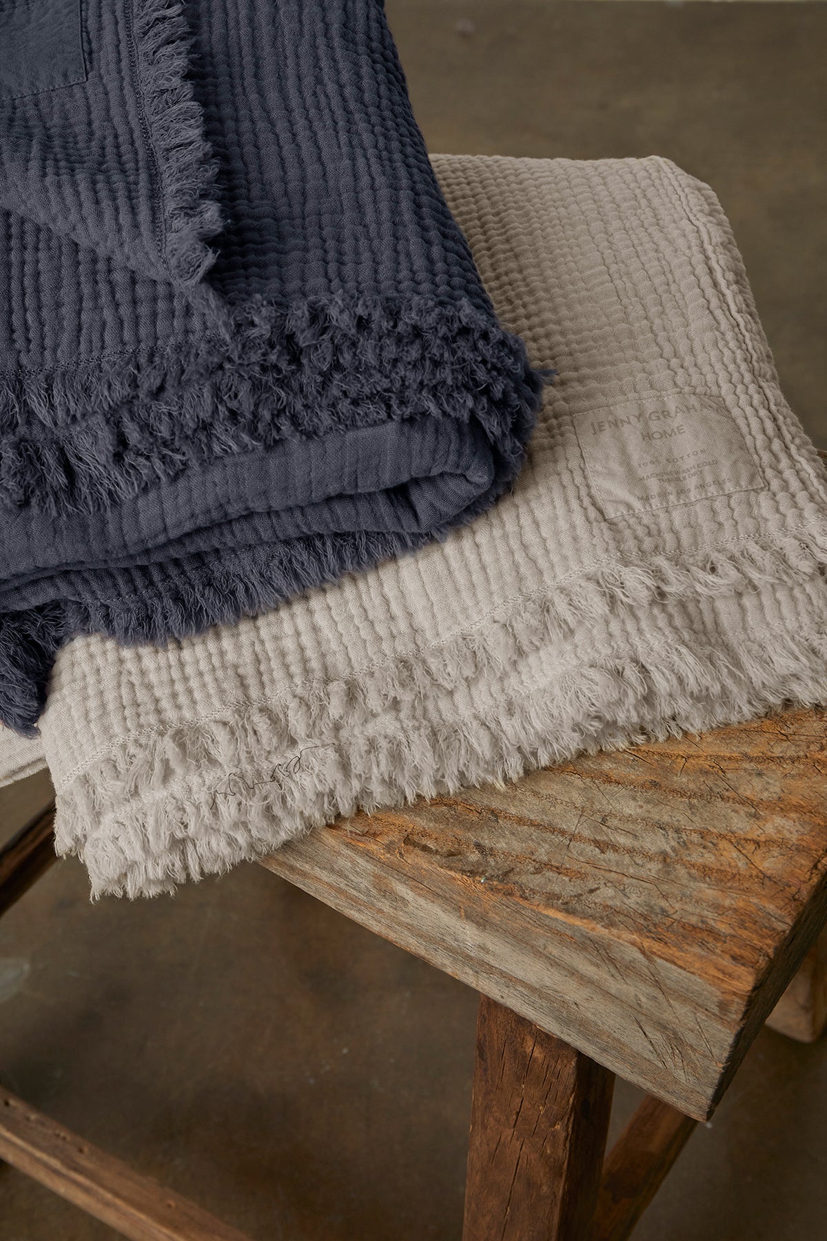 COTTON GAUZE THROW - Velvet Staging 2.0