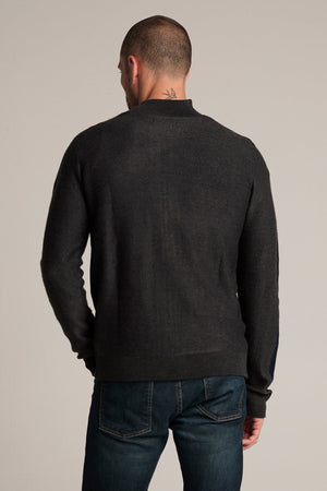 CRANE WOOL BLEND ZIP UP CARDIGAN - Velvet Staging 2.0