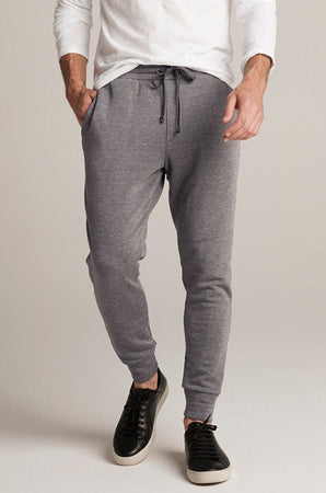 CROSBY CHARCOAL LUXE FLEECE JOGGER - Velvet Staging 2.0